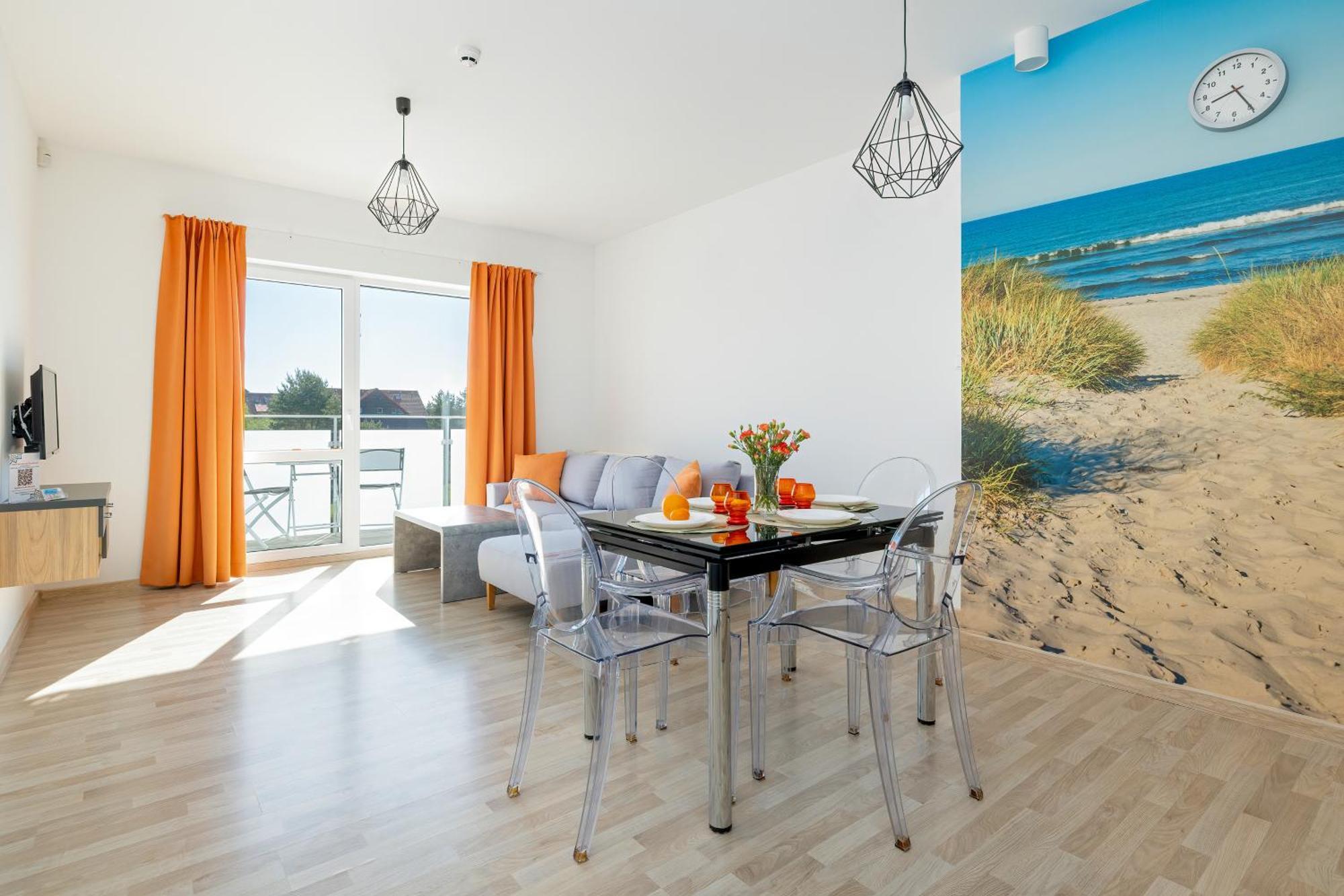 Seaside Butikowe Apartamenty I Grzybowo 200M Od Plazy & Parking W Cenie Стая снимка